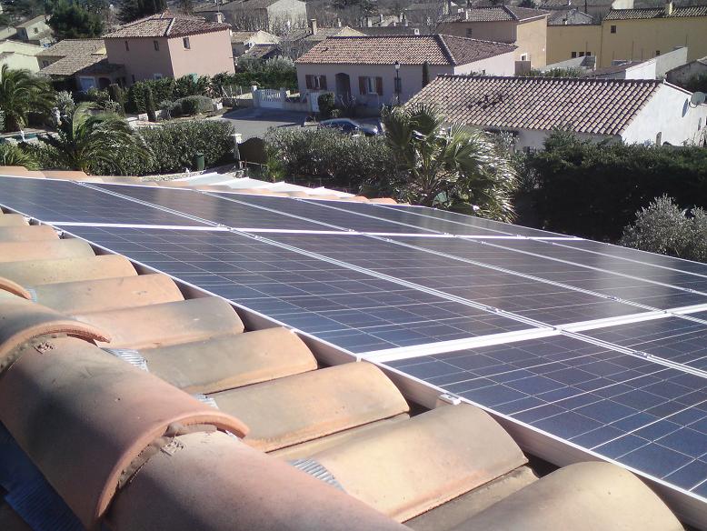 Installation photovoltaïque Coudoux 2,6Kwc..